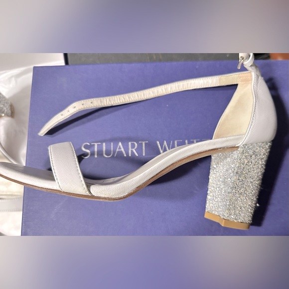 stuart weitzman nearly nude white